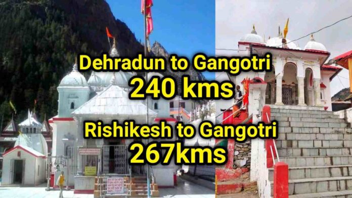 how to reach gangotri from rishikesh dehradun