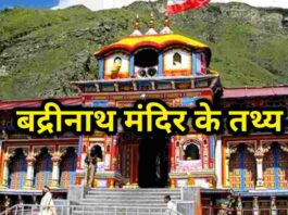 badrinath temple facts in hindi
