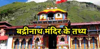बद्रीनाथ मंदिर के 21 अद्भुत तथ्य | 21 Amazing Facts About Badrinath Temple Uttarakhand in Hindi | badrinath temple facts in hindi