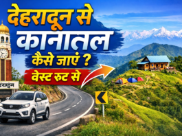 dehradun to kanatal distance and best way to reach